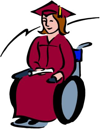 אקדמאית בכיסא גלגלים